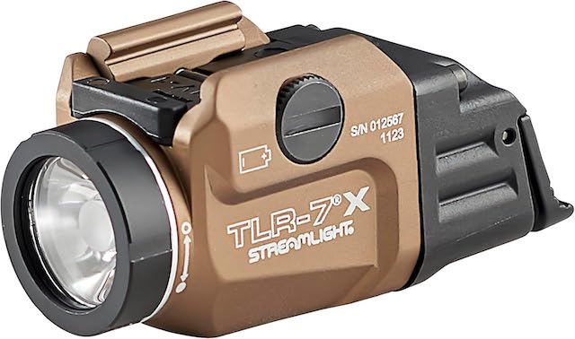 STREAMLIGHT TLR-7®X USB FDE kompaktné taktické svietidlo na zbraň