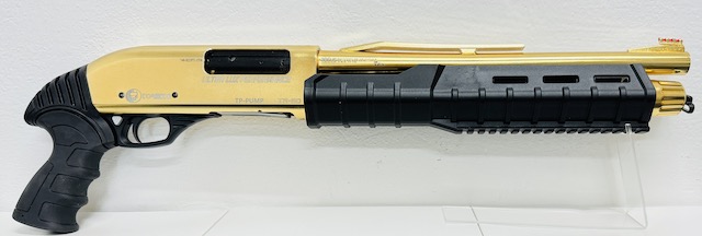 Opakovacia brokovnica TORETTO ARMS,TP-PUMP TACTICAL GOLD,12GA,hlaveň 35cm