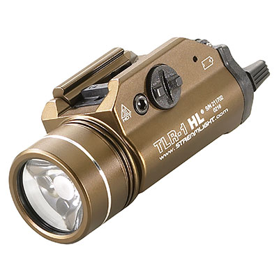 STREAMLIGHT TLR-1 HL® FDE BROWN taktické zbraňové svietidlo