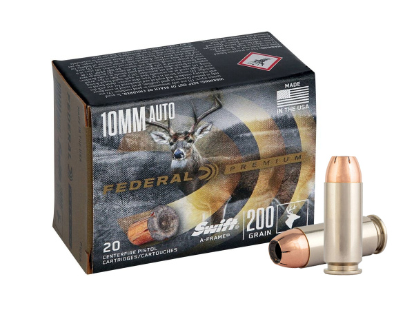 Náboj 10mm AUTO Federal Premium Swift A-Frame 200gr/12,96g (P10SA)